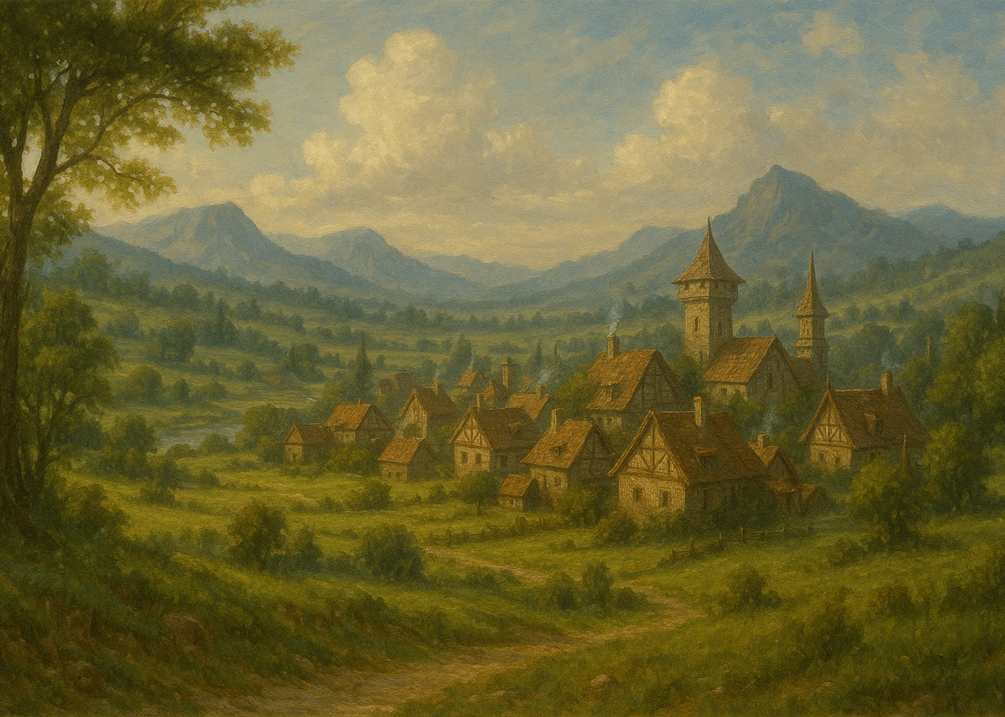 Forgotten Realms Village